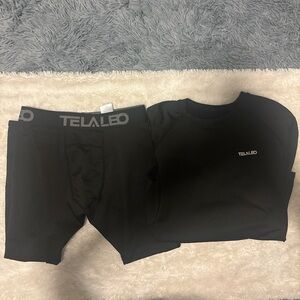 Youth black cold gear